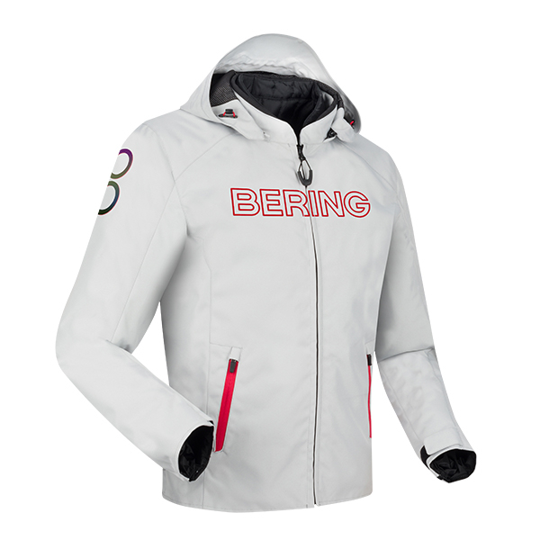 Bering Bering jacket warwick light grey/red